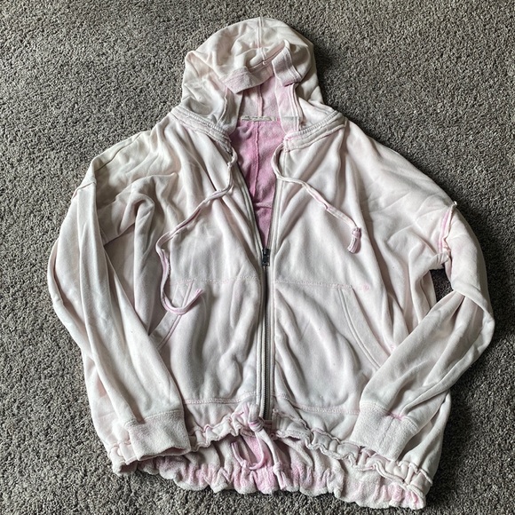 We The Free Terry Zip Up Hoodie - Picture 1 of 8